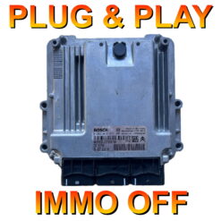 Citroen Peugeot ECU Bosch EDC16CP39 | 0281012478 | 9663731480 | Plug+Play Immo off