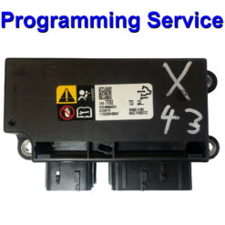 Vauxhall Insignia / Corsa Airbag ECU GM 13597092 - Programming / Reset / Repair Service