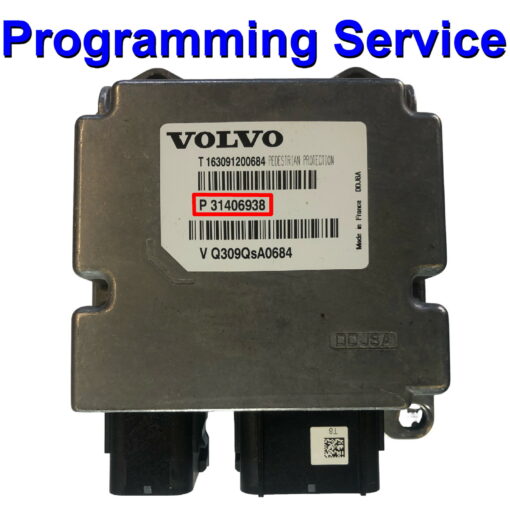Volvo V40 Airbag ECU P31406938 - Programming / Reset / Repair Service