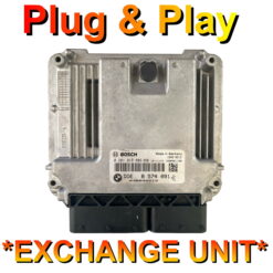 BMW ECU Bosch EDC17C50 | 0281019806 | DDE8574091 | Plug+Play Exchange unit