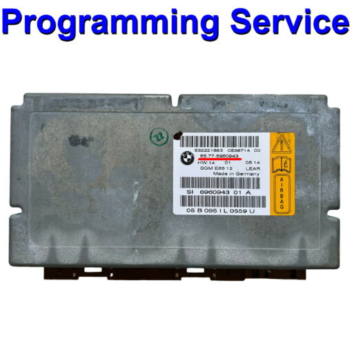 BMW Airbag ECU 65.77-6960943 LEAR | Programming / Reset / Repair Service