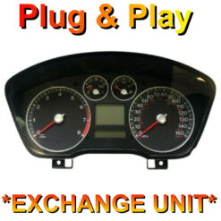 Ford Focus Instrument Cluster 4M5T-10849-MP / Clocks / Dash / Exchange Unit / Refurbished unit