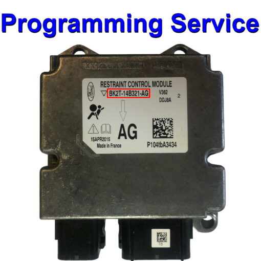 Ford Transit Airbag ECU BK2T-14B321-AC / AE / AF / AG |  Programming / Reset / Repair Service