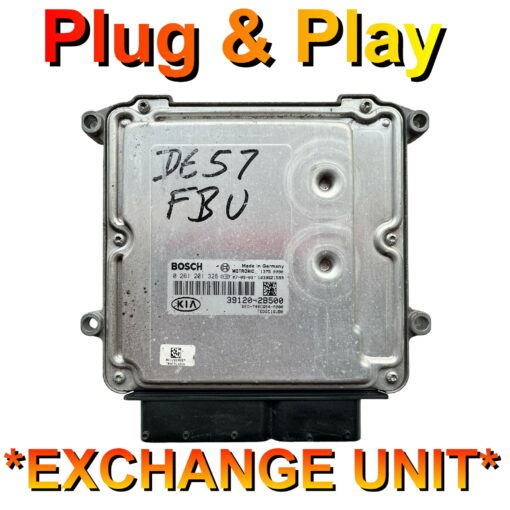 Kia ECU Bosch MG7.9.8 | 0261201326 | 39120-2B500 | Plug+Play Exchange unit
