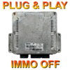 Citroen Peugeot ECU Bosch EDC15C2 | 0281010884 | 9645534780 | 38 | Plug+Play IMMO OFF