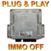 Citroen Peugeot ECU Bosch EDC15C2 | 0281011247 | 9650931380 | 88 | Plug+Play IMMO OFF