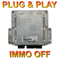 Citroen Peugeot ECU Bosch EDC15C2 | 0281011247 | 9650931380 | 88 | Plug+Play IMMO OFF