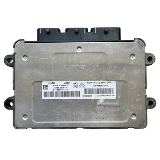 Citroen Peugeot ECU Valeo HW9655883280 | SW9661474280 | J34P | Plug + Play Exchange unit - Image 2