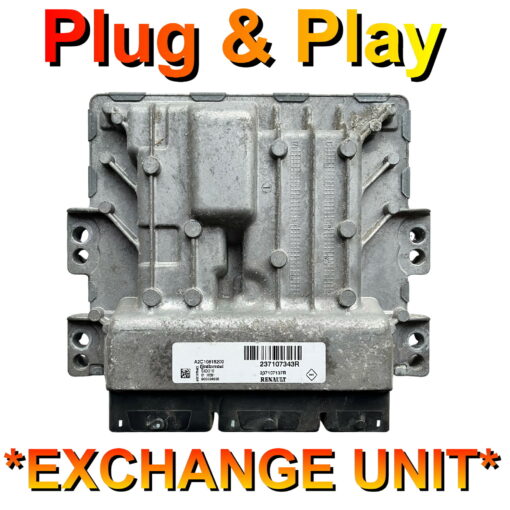 Renault ECU SID310 | 237107343R | 237107137R | Plug+Play Exchange unit