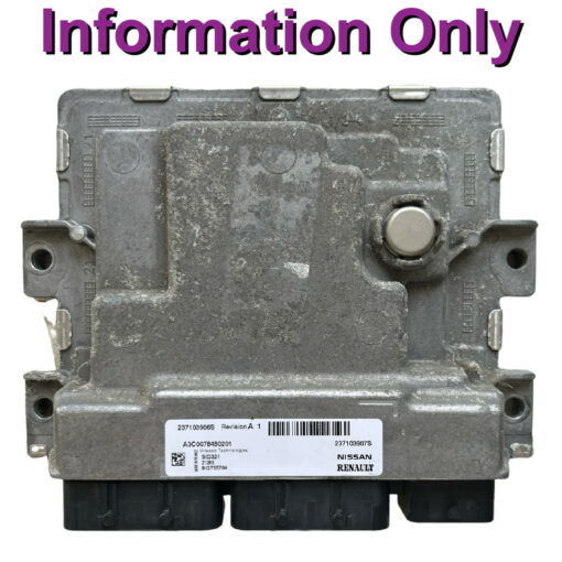 Nissan / Renault / Vauxhall | SID321 | Continental ECU | INFORMATION ONLY
