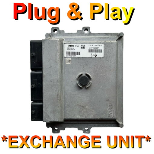 Renault ECU Valeo V50 | 237102706R | 237102928R | Plug+Play Exchange unit