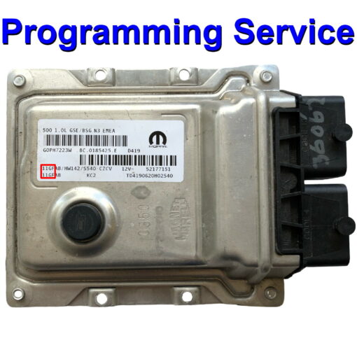 Fiat Petrol ECU Magneti Marelli 11GFxx | Programming Service