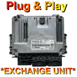 Ford Fiesta ECU Bosch EDC17C10 | 0281018757 | BV21-12A650-XB | Plug+Play Exchange unit