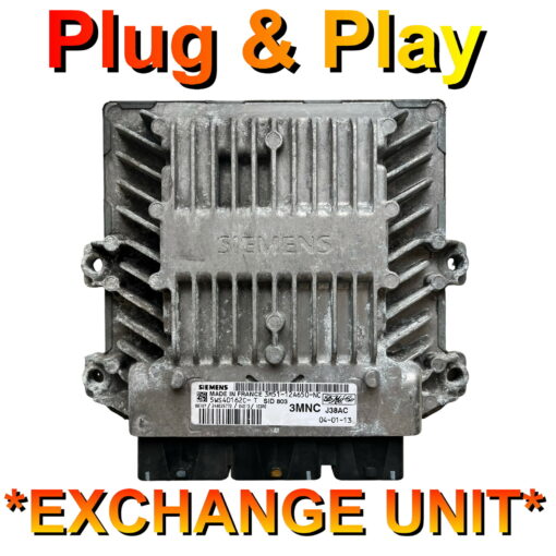 Ford ECU SID803 | 3M51-12A650-NC | 5WS40162C-T | 3MNC | Plug+Play Exchange unit