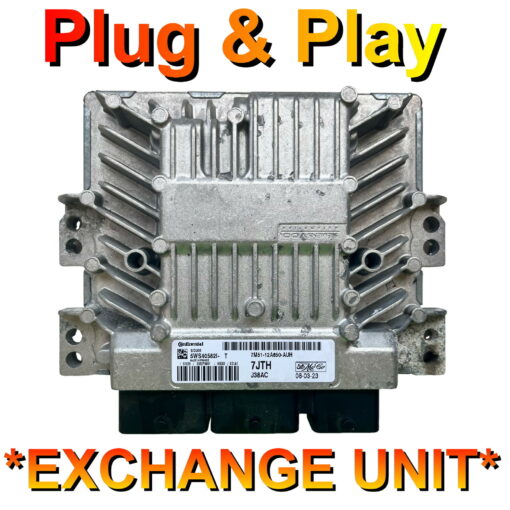 Ford ECU SID206 | 5WS40582I-T | 7M51-12A650-AUH | 7JTH | Plug+Play Exchange unit