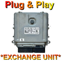 Mercedes ECU Bosch EDC16CP31 | A6461507172 | 0281015061 | Plug+Play Exchange unit
