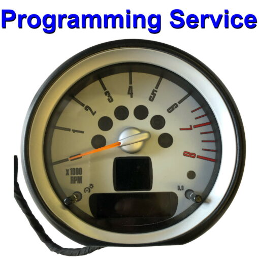 Mini R50 R52 R53 R55 R56 R57 R60 R61 Rev Counter Pod programming service