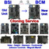 Peugeot / Citroen Valeo | Delphi | Siemens | Continental | Johnson Controls | Magneti Marelli BSI Cloning service