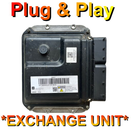 Vauxhall Astra J ECU 55579443 | MB275700-1190 | AAXU |  Plug+Play Exchange unit