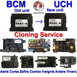 Vauxhall | Corsa | Meriva | Astra | Vectra | Zafira | Vivaro | Antara BCM Cloning service