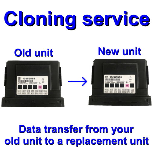 Vauxhall | Corsa | Meriva | Astra | Vectra | Zafira | Vivaro | Antara BCM Cloning service - Image 2