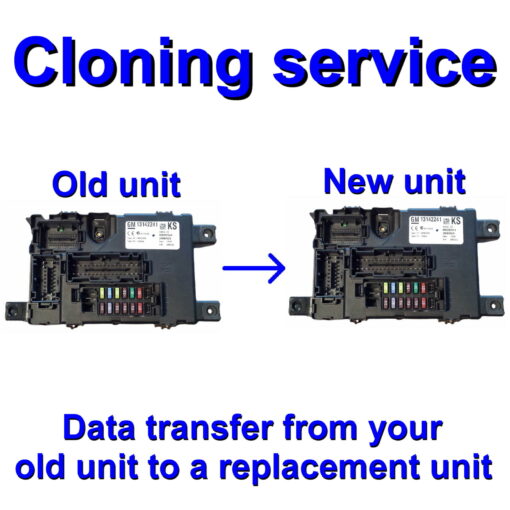 Vauxhall | Corsa | Meriva | Astra | Vectra | Zafira | Vivaro | Antara BCM Cloning service - Image 13