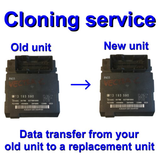 Vauxhall | Corsa | Meriva | Astra | Vectra | Zafira | Vivaro | Antara BCM Cloning service - Image 11