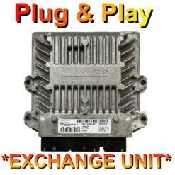 Ford Focus ECU Siemens SID803A | 5WS40551B-T | 7M51-12A650-ASC | JTSC | Plug+Play Exchange unit