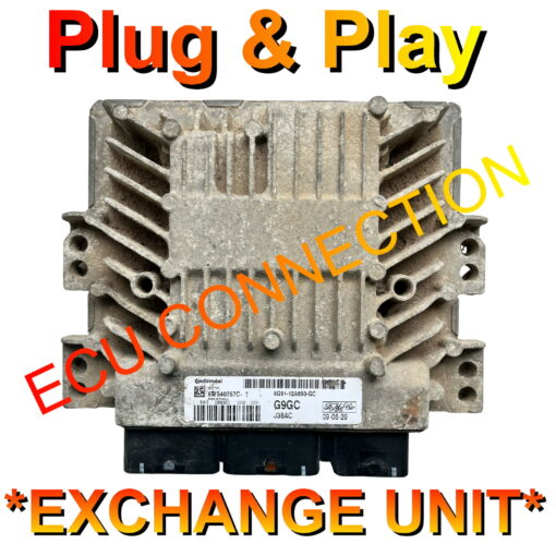 Ford ECU SID206 | 5WS40757C-T | 8G91-12A650-GC | G9GC | Plug+Play Exchange unit