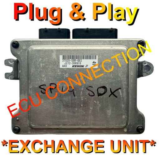 Honda Jazz Keihin ECU 37820-58R-G83 | J272-306918 | JP | Plug+Play Exchange unit