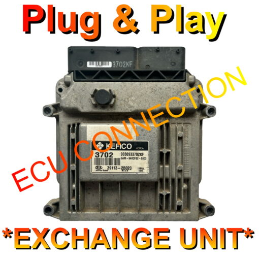 Kia / Hyundai ECU M7.9.8 | 9030933702KF | 39113-2B020 Plug+Play Exchange unit