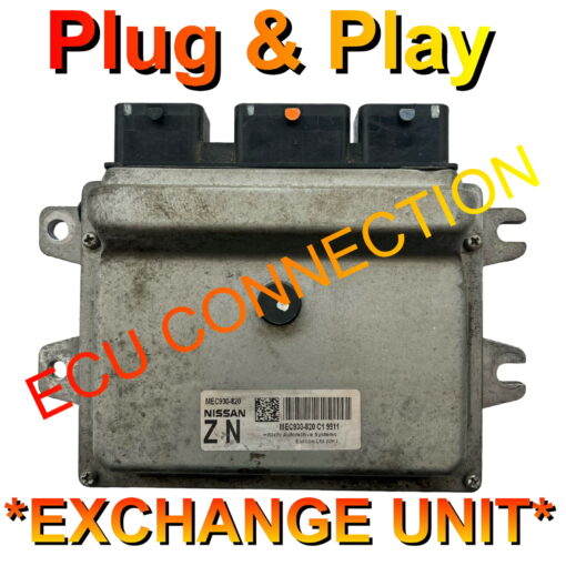 Nissan ECU Hitachi MEC930-820 | ZN | Plug+Play Exchange unit