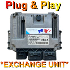 Peugeot Citroen ECU Bosch 0261S05191 | 9666325680 Plug+Play Exchange Unit