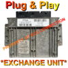 Peugeot ECU Sagem S2000 | 9659615580 | 9651691980 | Plug+Play Exchange unit