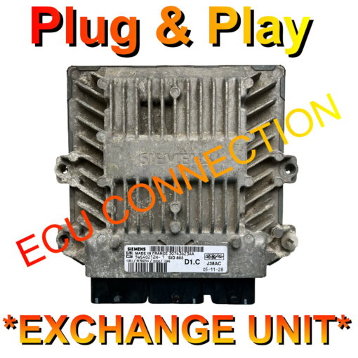 Volvo Siemens ECU 30743623AA | 5WS40212H-T | D1.C | SID803 | Plug+Play Exchange unit