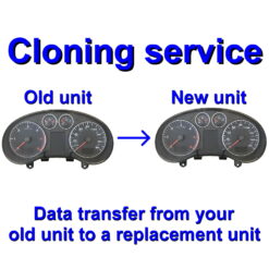 VW Audi Skoda Seat Various Instrument cluster Programming Service