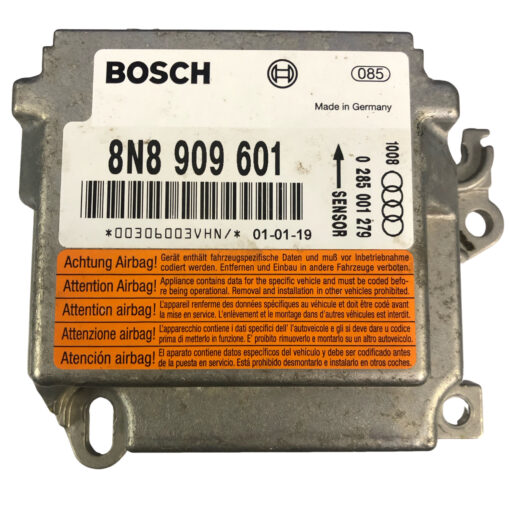 Audi TT Airbag ECU Bosch 8N8909601 - 0285001279 Programming / Reset / Repair Service