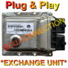 Fiat 500 Magneti Marelli Petrol ECU 11GFAB | 52177151 | HW142 | Plug+Play Exchange unit