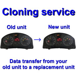 VW Audi Skoda Seat Various Instrument cluster Programming Service
