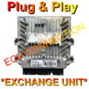 Peugeot Citroen ECU Siemens SID803A | 5WS40313B-T HW9655534080 SW9662907080 | Plug+Play Exchange Unit 