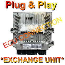 Peugeot Citroen ECU Siemens SID803A | 5WS40313B-T HW9655534080 SW9662907080 | Plug+Play Exchange Unit 