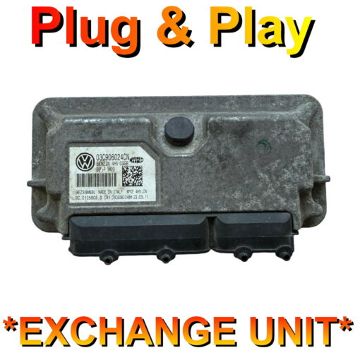 Seat ECU Magneti Marelli 03C906024CN | 4HV | Plug+Play - Exchange unit