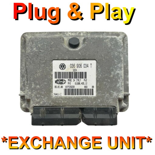 VW ECU Magneti Marelli | IAW4LV.C | 036906034T | Plug+Play Exchange unit