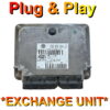 VW Audi Seat Skoda ECU Magneti Marelli 036906034JC | IAW4TV.JC | Plug+Play - Exchange unit