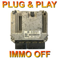 VW Golf MK5 ECU Bosch 0261S02358 | 03C906056DN | MED9.5.10 | Plug+Play Immo off