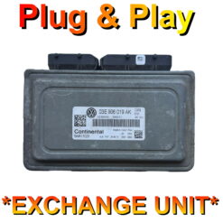 VW Polo ECU SIMOS11.1 | 5WA11023 | 03E906019AK Plug+Play Exchange Unit