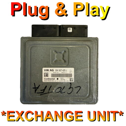 VW Skoda Audi Seat Continental ECU 06K907425J | SIMOS18.10 | Plug+Play Exchange Unit