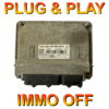 Skoda VW Seat ECU SIMOS9.1 | 03D906023N | 5WP40851 | Plug+Play Immo off