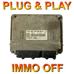 Skoda VW Seat ECU SIMOS9.1 | 03D906023N | 5WP40851 | Plug+Play Immo off