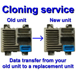 Vauxhall Opel ACDelco ECU E98 E80 E39 E78 E87 E83 Cloning service